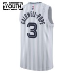 Maillot NBA Memphis Grizzlies Kentavious Caldwell Pope Nike 2025-26 City Edition Gris Swingman - Enfant